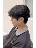 シャドウパーマフェザーパーマ波巻きパーママッシュウルフ韓国