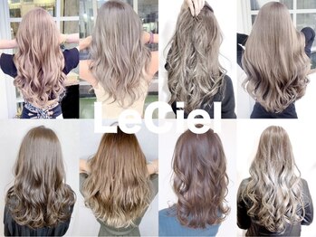ルシェル(LeCiel)の写真/【透明感カラー】イルミナ、N.など豊富な商材をご用意◎ダメージレスに理想の色味を実現！[市川駅徒歩1分]