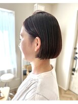 クウ(cuu)&nbsp;ミニボブ/カシスカラー