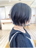 【morio成増 セリザワ】ミディアムウルフ インナーカラー