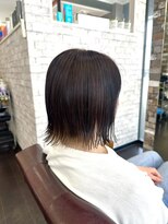 ヘアーメイクロージー 八軒店 (HAIR MAKE ROSY)&nbsp;インナーカラーショートカットショートボブハイライトメッシュ