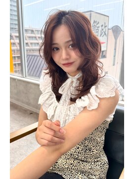 リミットバイアフィナー 大宮店(limit by Afinar) ゆるふわlayer×チョコレートブラウン