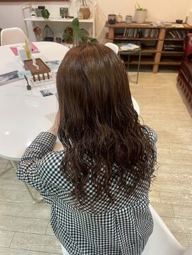 マイ ヘア デザイン 岡崎(MY hair design) ゆるふわ愛され大人ガーリー/チョコレート/パーマ/20代
