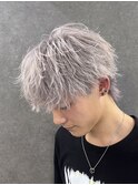 ホワイトシルバーマッシュウルフ