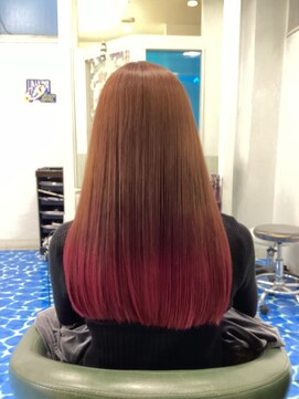 ケーズヘアー 津田沼ショア店(K's Hair) 【RINA】デザインカラー/20代30代40代/ブリーチ