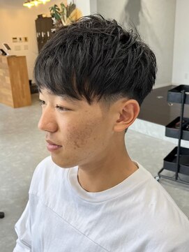 フゥ 宇都宮戸祭(FeU) 宇都宮メンズカットアクティブショートスパイキーショート眉毛