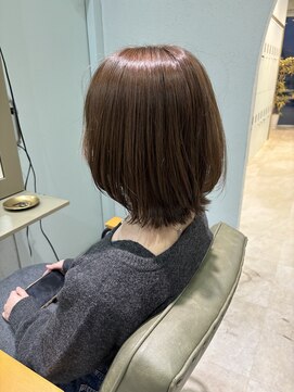 コード 四条河原町駅店(CHORD) アッシュベージュ/ダブルカラー/レイヤーボブ/髪質改善