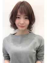 トップシェイプ(TOP SHAPE) 大人可愛いひし形くびれショートボブ