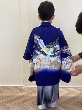 ミノル(MINORU) 七五三 七歳 着付けヘアメイク
