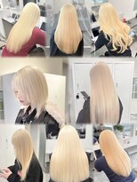 カラ 京都河原町(Kala)&nbsp;ハイライトバレイヤージュダブルカラーケアブリーチ20代30代