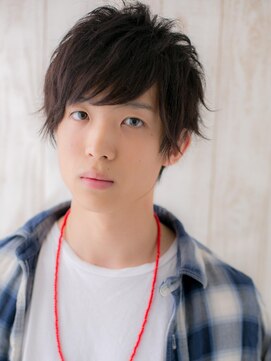 トニーアンドガイ メン 与野駅前店(TONI&GUY MEN) 20代30代カジュアルダウンパーマダークブラウンマッシュl与野