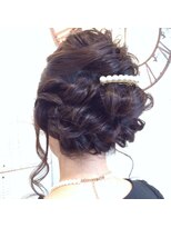 ヘアメイク カン プラスエフ(HAIR MAKE KANN+f)&nbsp;ツイストゆるアップ