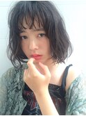 チラふわウェイビーボブ
