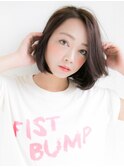 まとまり感アップのボブ