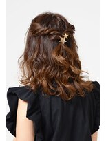 アース 盛岡南店(HAIR & MAKE EARTH) 華やかロープ編みダウンスタイル【EARTH盛岡南】