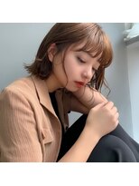 サングース(Sungoose)&nbsp;<sungooseTOKYO>丸みショートニュアンスくせ毛風ボブ