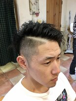 ベイブ ヘア メイク サロン(Babe hair make salon)&nbsp;Barberスタイル　ツイストアレンジ