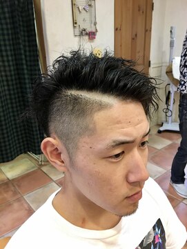 ベイブ ヘア メイク サロン(Babe hair make salon) Barberスタイル ツイストアレンジ