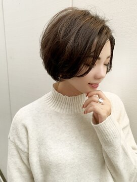 ルーファス 恵比寿 渋谷(Ruufus) 30代40代50代大人ナチュラル丸みショート【Ruufus恵比寿渋谷】