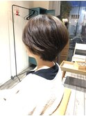 くせ毛もおさまるシンプルショート☆