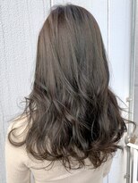 アイティー バイ アルバム 中野店(IT by ALBUM)&nbsp;グレージュロング_ローライトスリークボブ厚めバング_ba286361