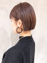 アルバム 新宿(ALBUM SHINJUKU)&nbsp;ラベンダーベージュボブ_セミウェットウェーブ_ba259811