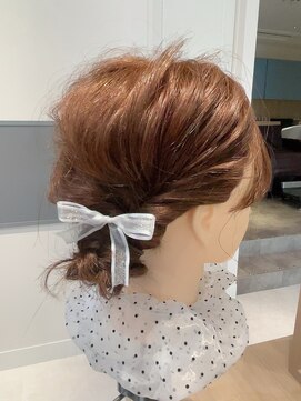 バサ 鷺ノ宮店(BASSA) 【伊藤 スタイル】ヘアアレンジ1×ダークブラウン