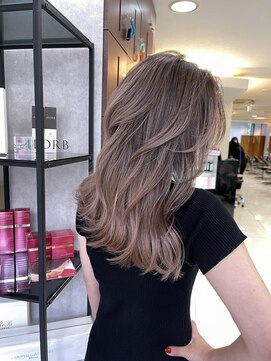 プライズ 池袋店(prize) バレイヤージュブロンドベージュケアブリーチ池袋2240