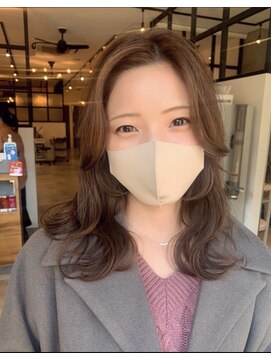 ナンバー ジルバ 立川(N° jillva) ミニボブ/くすみカラー/テラコッタ/韓国マッシュ/くびれミディ