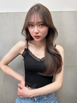 ロンドローズ 名古屋(Lond damaskRose) 韓国前髪　サイドバング　ワンホンヘア