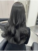 3178波巻き髪質改善日本髪フレンチセピアアッシュゆる巻きロング