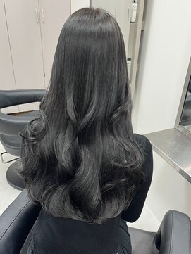 ベレーザシェルト(Beleza scelto) 3178波巻き髪質改善日本髪フレンチセピアアッシュゆる巻きロング