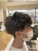 メンズマッシュ×スパイラルミックスパーマ☆