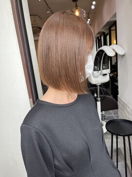 サロンドミルク 溝の口店(salon de MiLK) 20代30代40代/ボブ/前下がりボブ/イルミナカラー［溝の口］