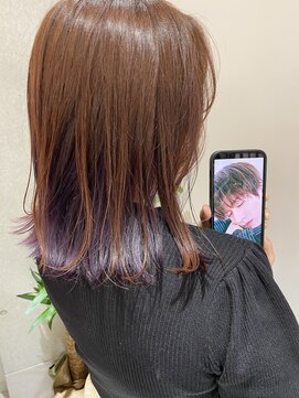 サンド 池袋(sand) 推しカラー/インナーカラー/ダブルカラー/池袋駅/ボブ