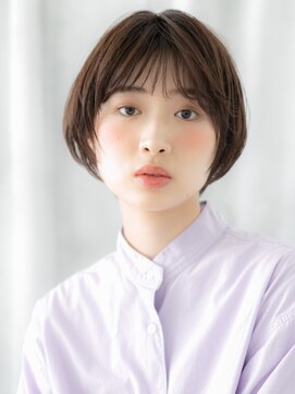 ドクターズサロン LAB 小山店 暗髪ツヤ髪くすみカラーマッシュルームヘアd小山20代30代40代