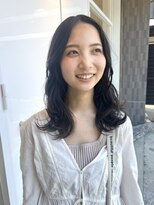 クリアーオブヘアー 池下店(clear OF HAIR)&nbsp;ダークグレージュ/大人っぽレイヤー