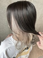 セル(CELL)&nbsp;インナーカラー×ホワイトベージュ　デザインカラー