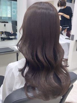 アイビー(ivy) ラベンダーブラウン/透明感カラー/韓国風ヘア20代30代40代