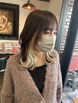 ボアップ(boappu) #インナーカラー#プルシールエクステ