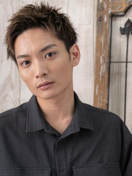 モッズヘア メン 上尾東口店(mod's hair men) グレージュカラー小顔ハンサム耳だしベリーショートP上尾