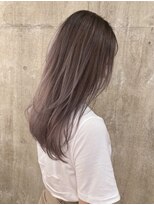 ヘアカロン(Hair CALON) ピンクグレーダブルカラーケアブリーチ髪質改善トリートメント