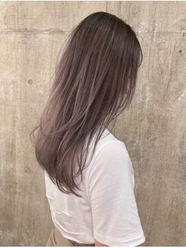 ヘアカロン(Hair CALON) ピンクグレーダブルカラーケアブリーチ髪質改善トリートメント