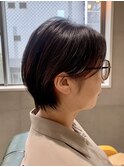 ショートカット20代30代40代前髪あり面長丸顔ショートボブ
