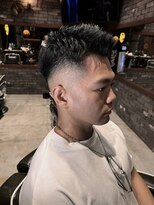 スリーセント 栄(3/cent)&nbsp;アップバング/フェザーアップ/スキンフェード