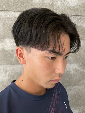 ニアウ 伊勢崎連取店(Niau) メンズマッシュニュアンスパーマメンズパーマ