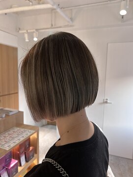 アンドビューティフル 恵比寿(andbeautiful) バレイヤージュボブ