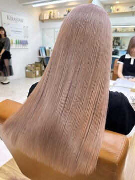 アプリバイリアン 浦和2号店(appri by Rien) ダブルカラー/ピンクベージュ