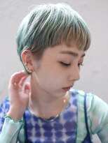 シオン(shion)&nbsp;マロンベージュ似合わせカットフェザーショート_69281