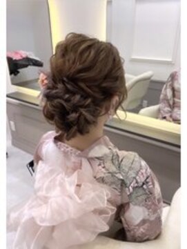 リアン 八幡筋店(lien) 浴衣にに合うアップスタイル♪